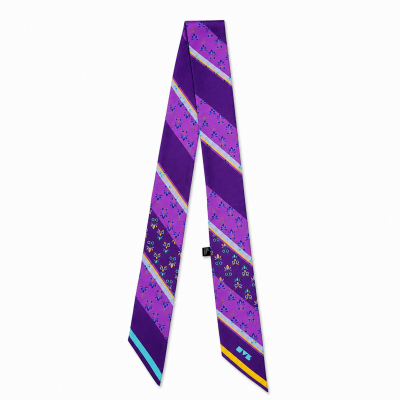 Lucky Owl Angled Twilly Scarf