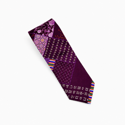 Hangeul Alphabet Traditional Tie